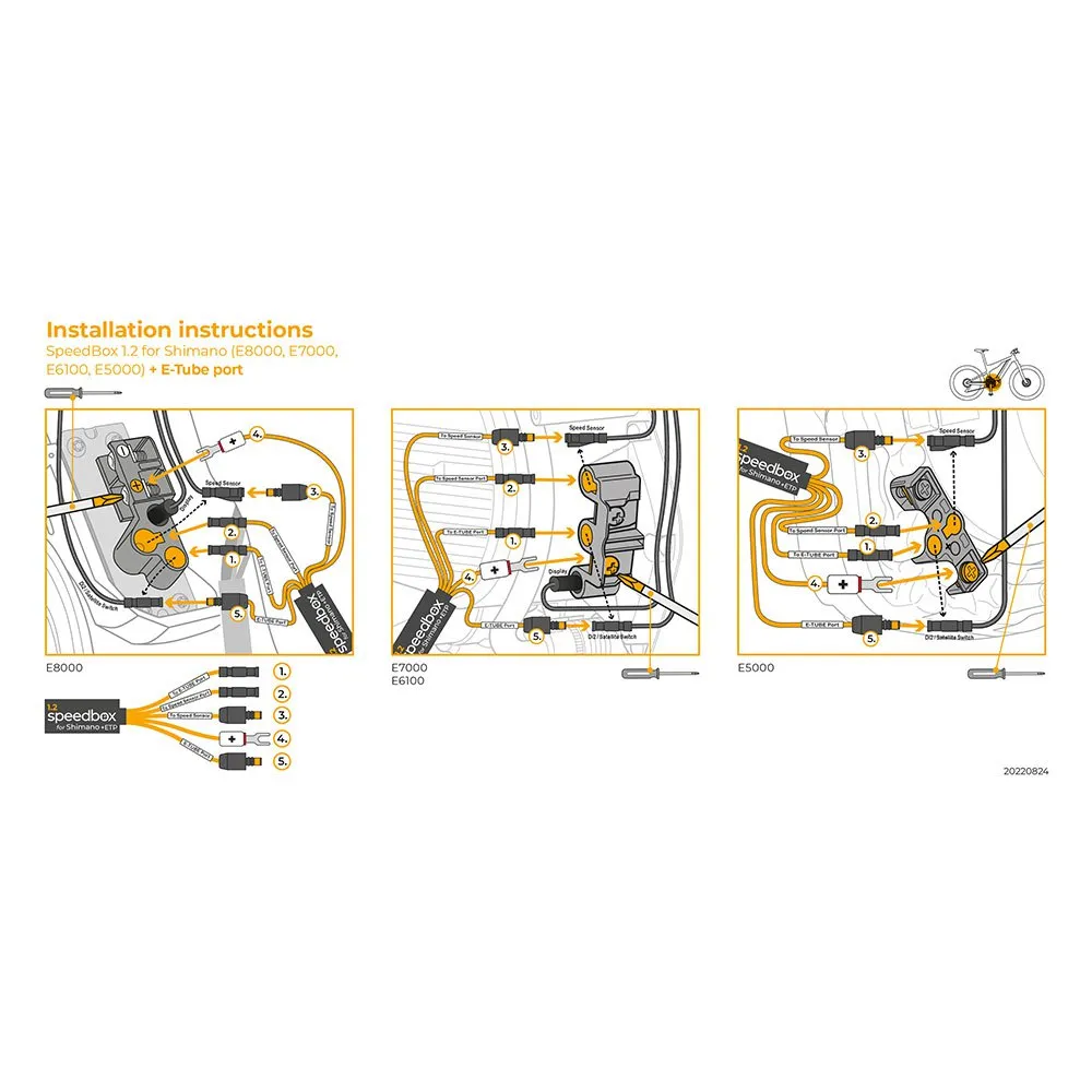 Speedbox 1.2 Shi E8000/e7000/e6100/e5000+etp Hastighetsøkende Enhet, Black, One Size