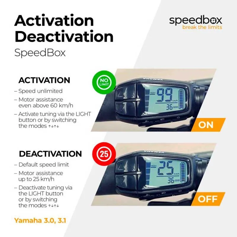Speedbox Yamaha 3.2 Hastighetsøkende Enhet, Multicolor, One Size