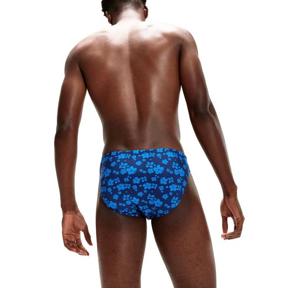 Speedo 5 Cm Allover Badetrusser male, Ammonite / bondi blue