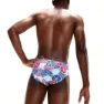 Speedo 8 Cm Allover Badetrusser male, Chroma blue / electric pink / white / aquasplash