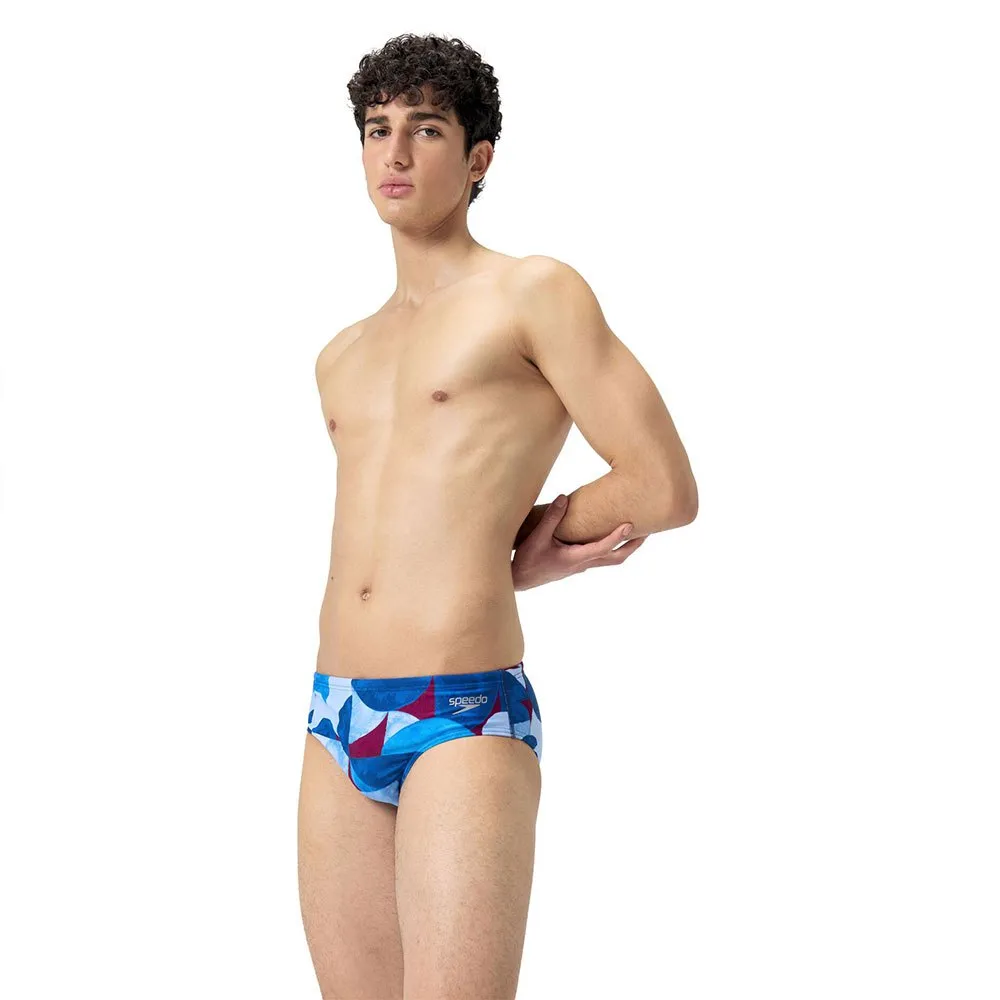 Speedo 8cm Allover Badetrusser male