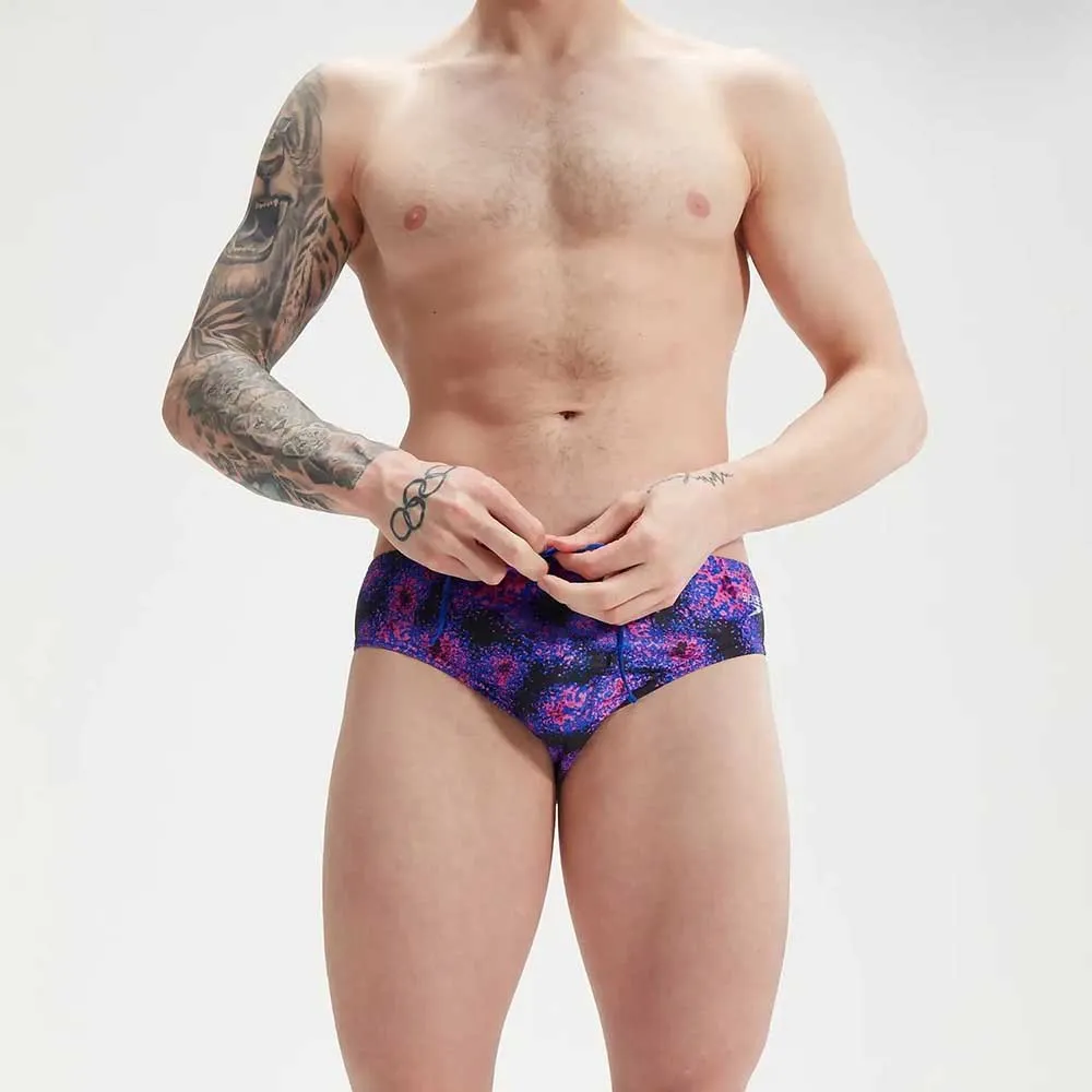 Speedo Allover 8 Cm Badetrusser male Speedo Allover 8 Cm Badetrusser male