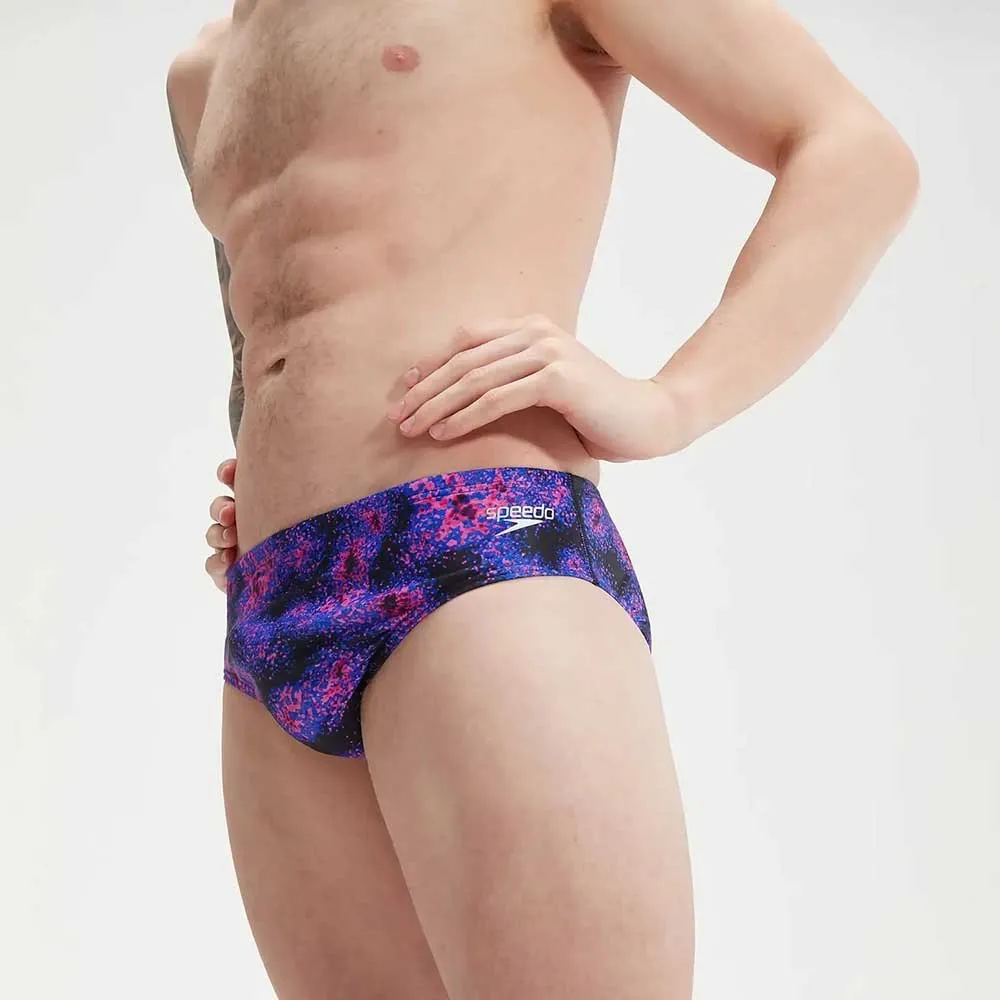 Speedo Allover 8 Cm Badetrusser male Speedo Allover 8 Cm Badetrusser male