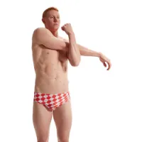 Speedo Allover Digital 8 Cm Badetrusser male