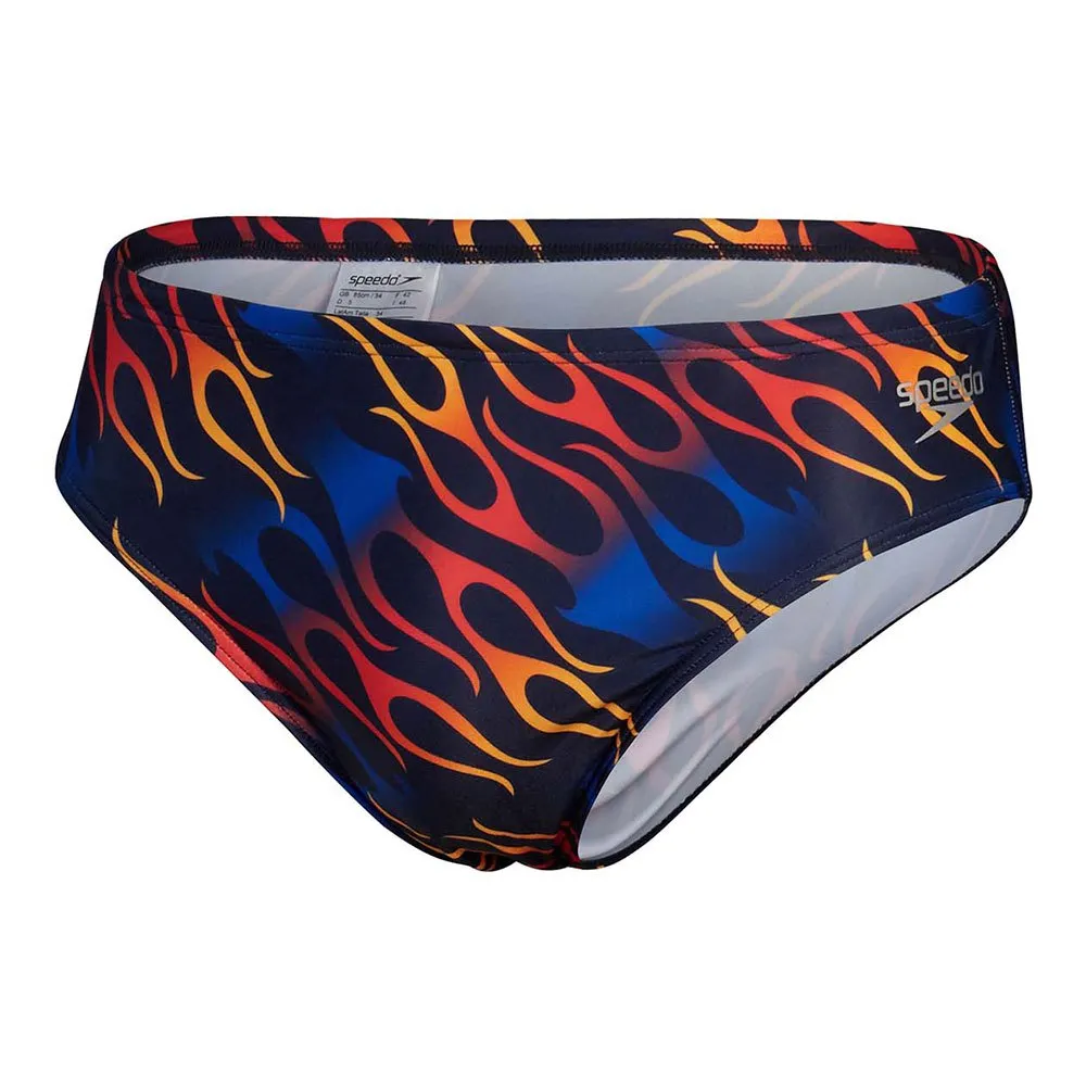 Speedo Allover Digital 8 Cm Badetrusser male