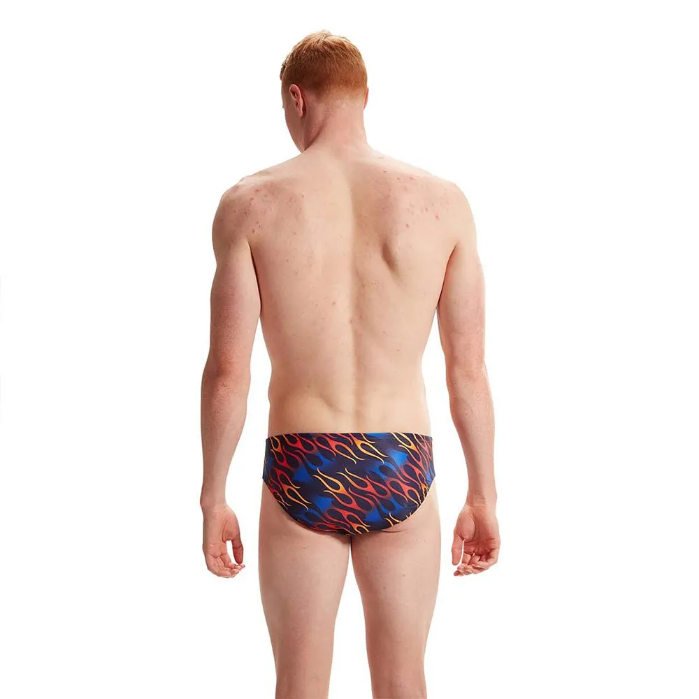 Speedo Allover Digital 8 Cm Badetrusser male