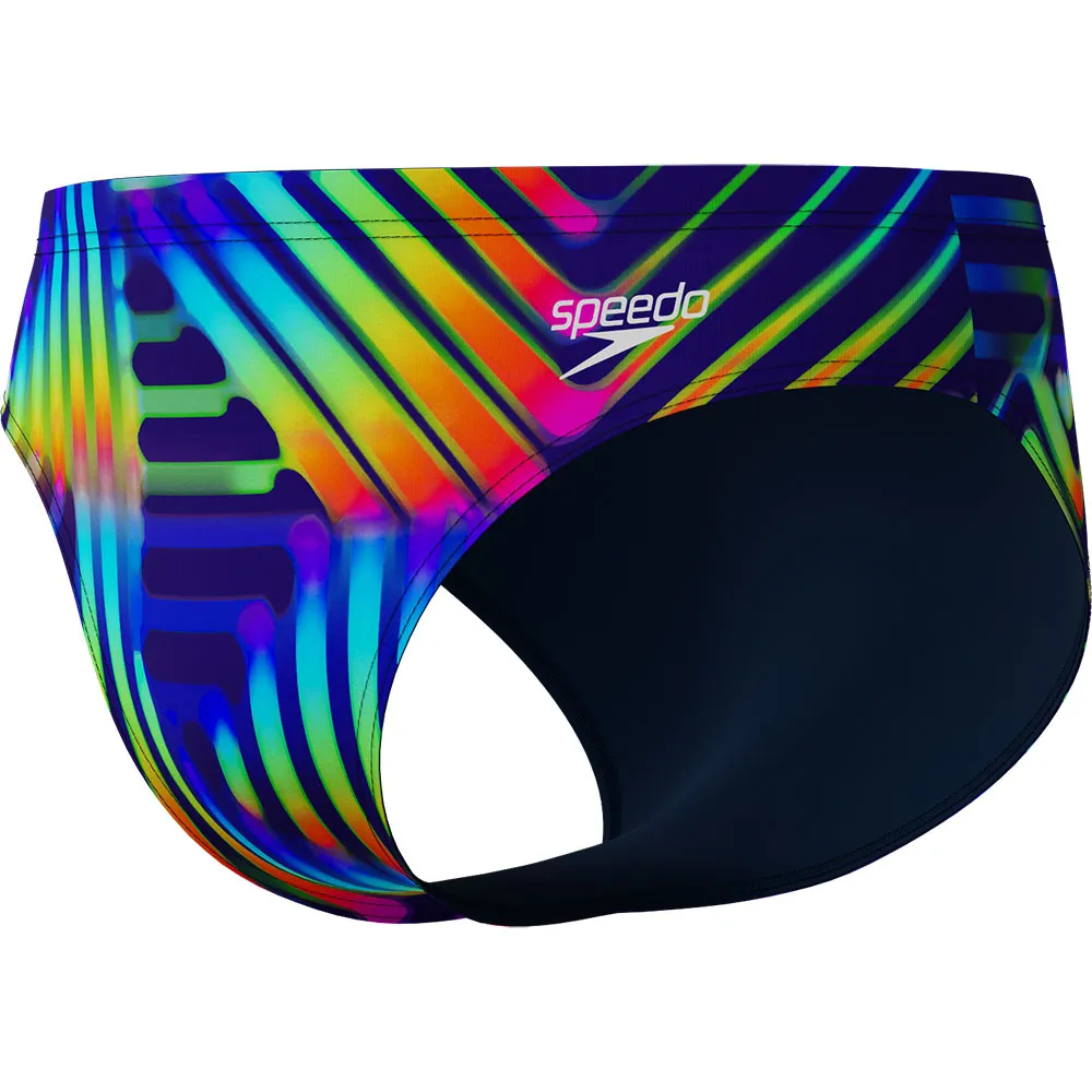 Speedo Allover Digital 8cm Badetrusser male