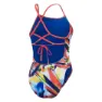 Speedo Allover Digital Lattice Tie-back Badetøy female