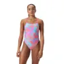 Speedo Allover Digital V-back Badetøy female