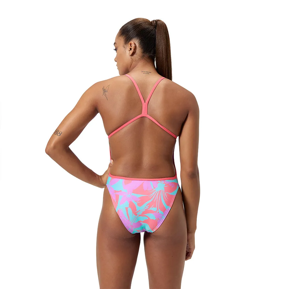 Speedo Allover Digital V-back Badetøy female