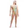 Speedo Allover Digital Vback Badetøy female