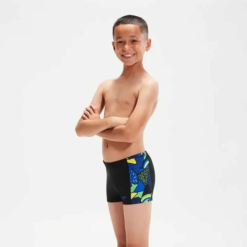 Speedo Allover Panel Badeshorts Boxer male Speedo Allover Panel Badeshorts Boxer male