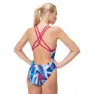 Speedo Allover Star-back Badetøy female, Magenta haze