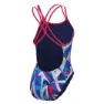 Speedo Allover Star-back Badetøy female, Magenta haze