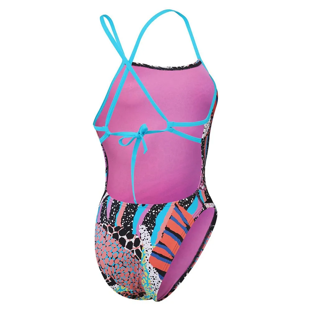 Speedo Allover Tie-back Badetøy female Speedo Allover Tie-back Badetøy female