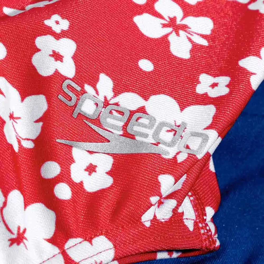 Speedo Allover V-back Badetøy female Speedo Allover V-back Badetøy female