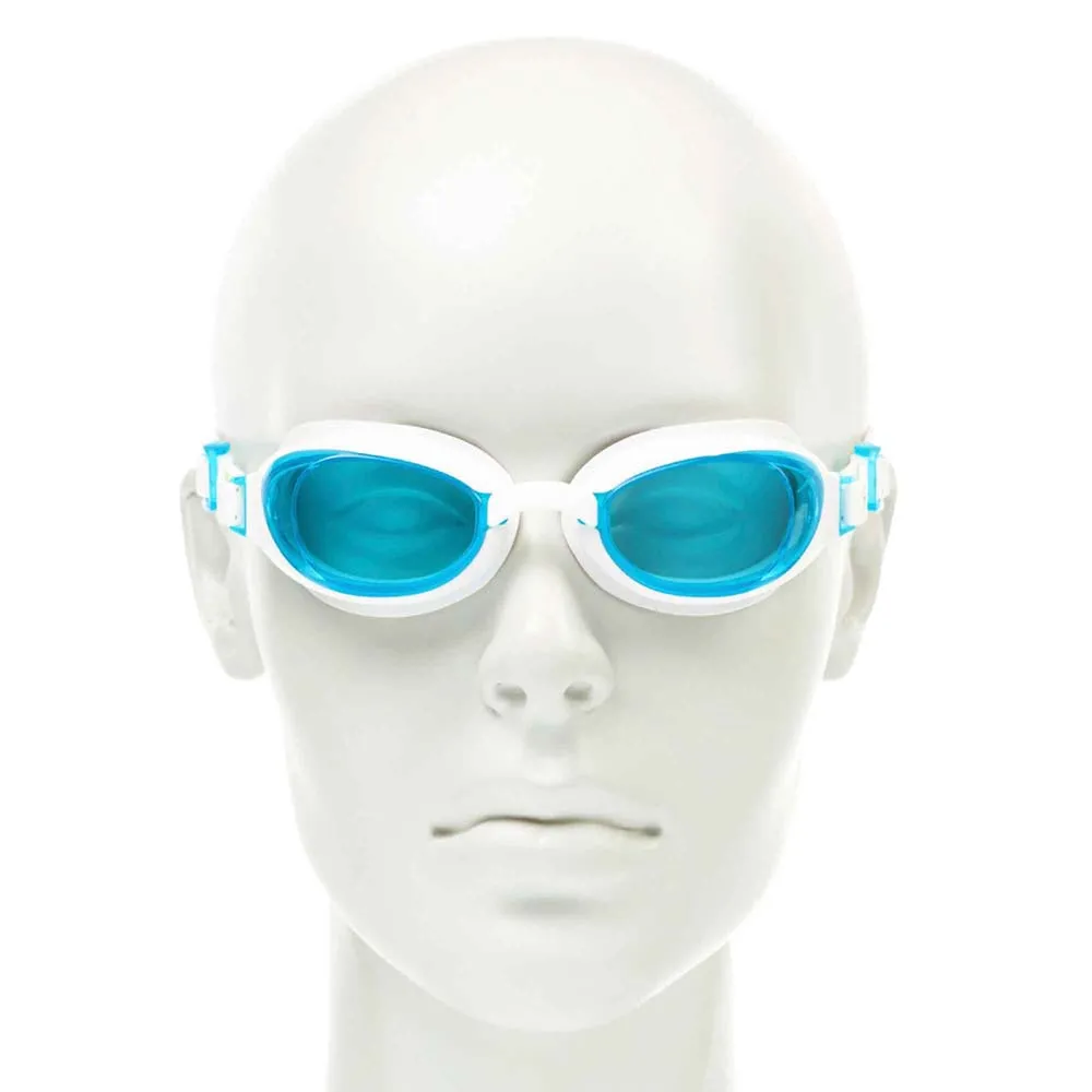 Speedo Aquapure Svømmebriller For Kvinner unisex, White / blue, One Size