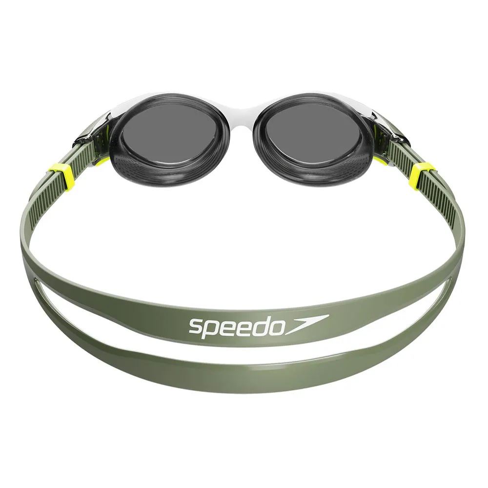 Speedo Biofuse 2.0 Polarised Svømmebriller For Kvinner unisex, Country green / hyper yellow / white, One Size Speedo Biofuse 2.0 Polarised Svømmebriller For Kvinner unisex, Country green / hyper yellow / white, One Size