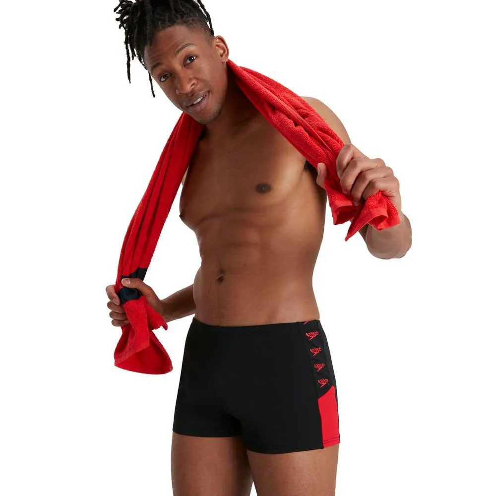 Speedo Boom Logo Splice Badeshorts Boxer male