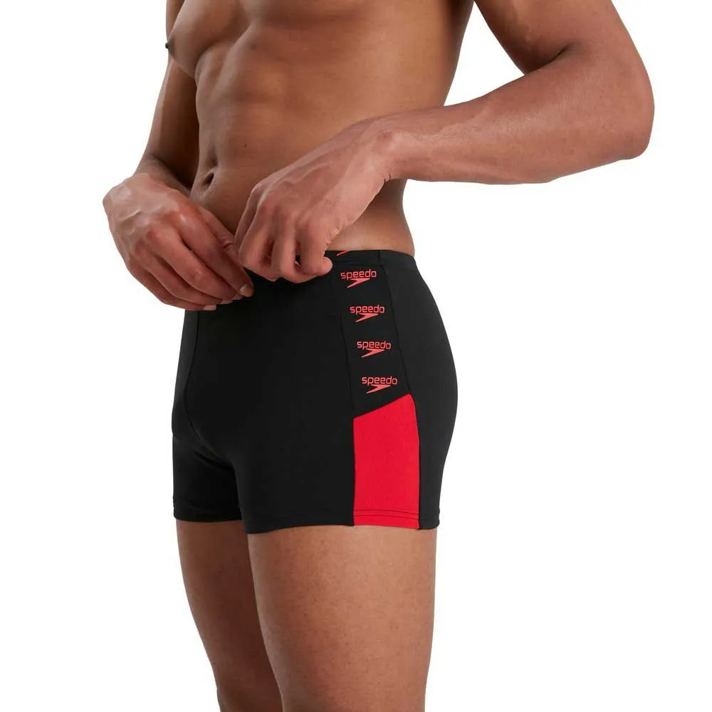 Speedo Boom Logo Splice Badeshorts Boxer male