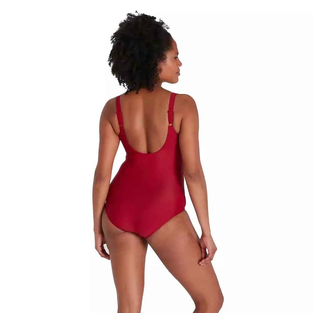 Speedo Brigitte Shaping Badetøy female, Regal red