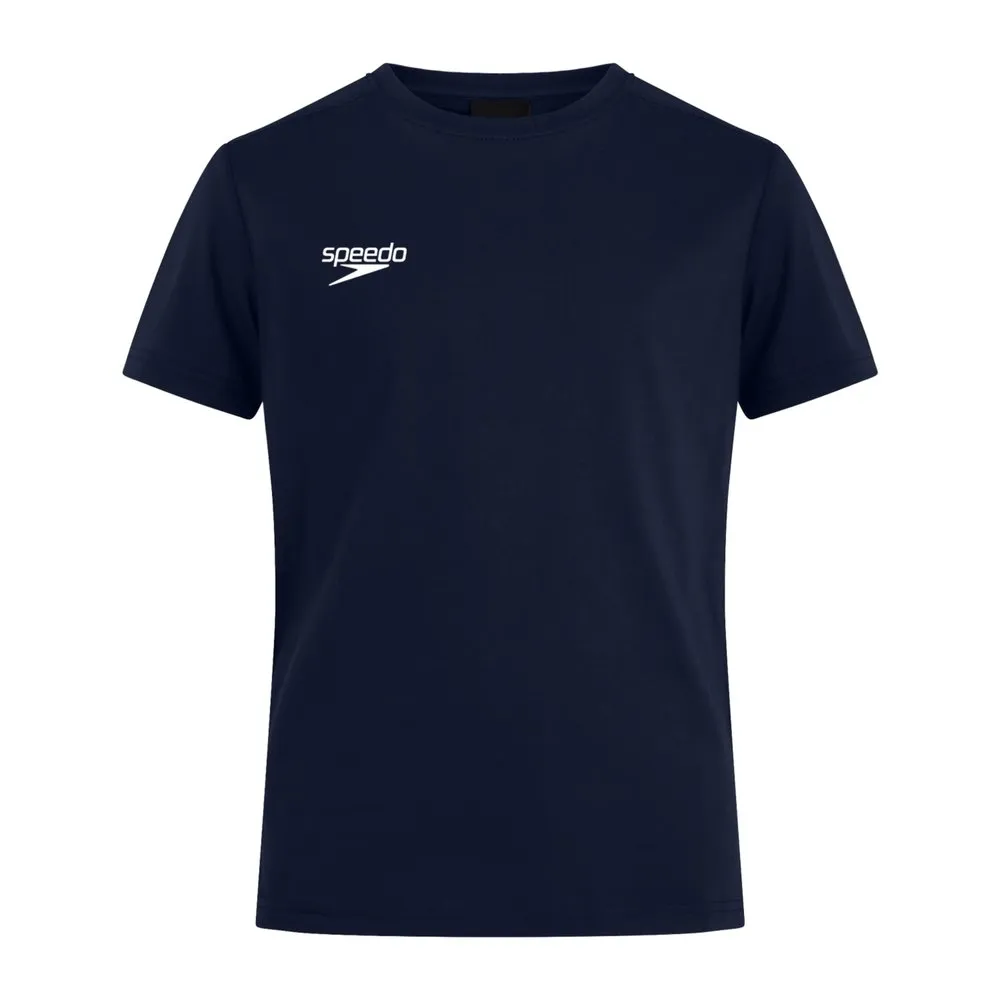 Speedo Club Plain Kortarmet T-skjorte female