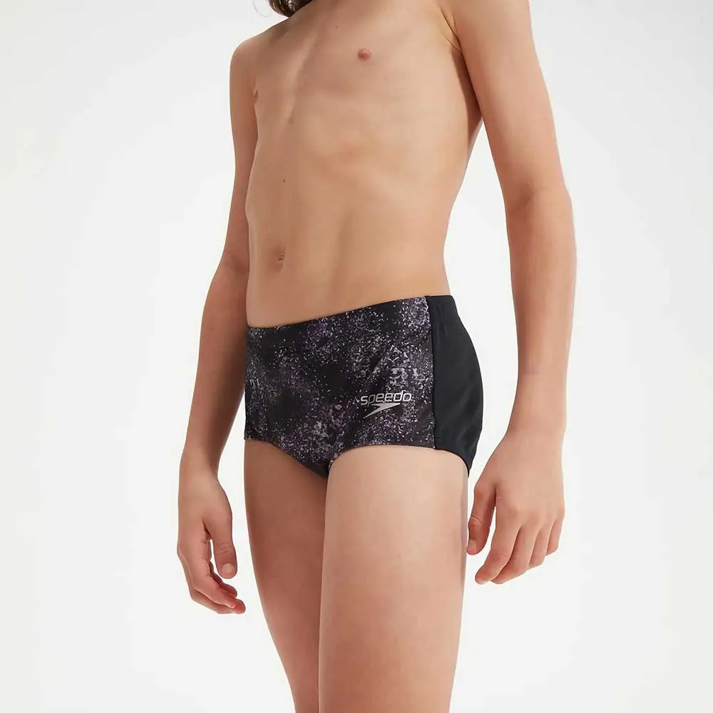 Speedo Club Training Allover 13 Cm Badetrusser Speedo Club Training Allover 13 Cm Badetrusser