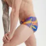 Speedo Club Training Allover 17 Cm Badetrusser male, Indigo glow / orchid shine / green glow / mango / lemon dr