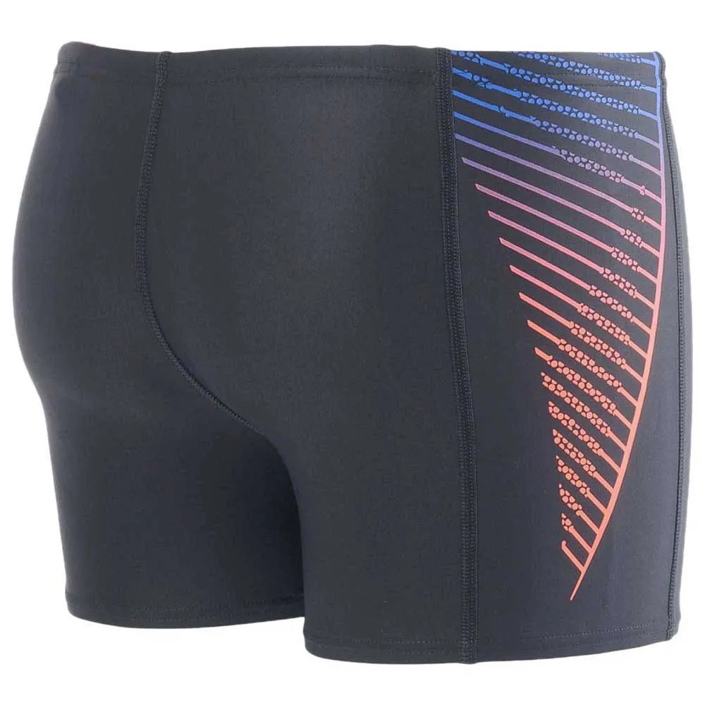 Speedo Colour Blend Placement Panel Aquashort Badeshorts Boxer male, Oxid grey / deep peri / siren Speedo Colour Blend Placement Panel Aquashort Badeshorts Boxer male, Oxid grey / deep peri / siren