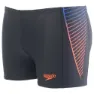 Speedo Colour Blend Placement Panel Aquashort Badeshorts Boxer male, Oxid grey / deep peri / siren
