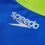 Speedo Comic Chaos V-back Endurance+ Badetøy female, Blue flame / atomic lime / salso / white, 11-12Y