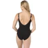 Speedo Contourluxe Printed Badetøy female, Black / white