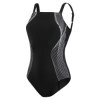 Speedo Crystallux Printed Shaping Shape Comprex Badetøy female Speedo Crystallux Printed Shaping Shape Comprex Badetøy female