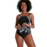 Speedo Crystallux Printed Shaping Shape Comprex Badetøy female