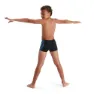 Speedo Digi Allover Panel Badeshorts Boxer male, Black / lava red / neon absinthe / lapis blue / blue flame, 5-6Y