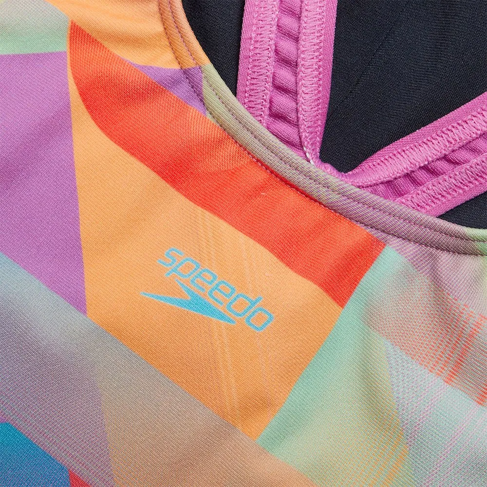 Speedo Digi Placement Splashback Badetøy female