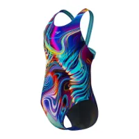 Speedo Digital Allover Leaderback Badetøy female