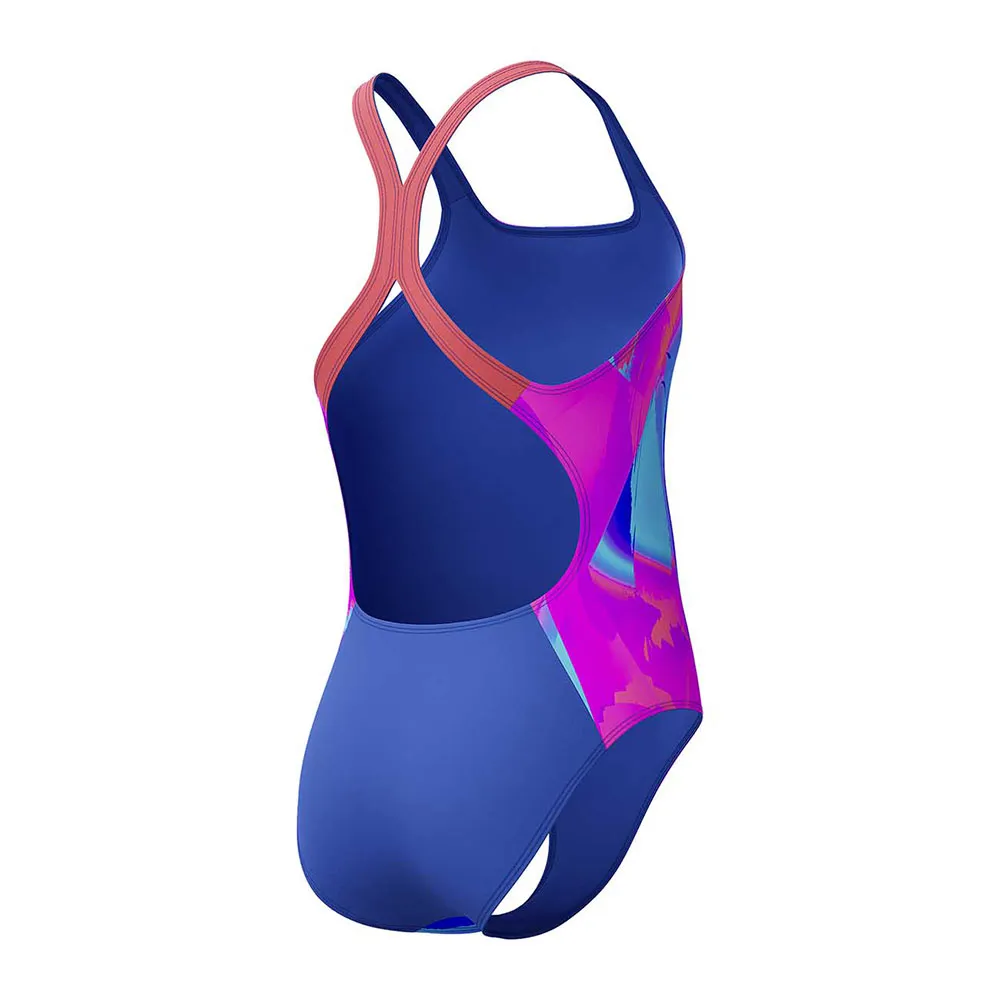 Speedo Digital Allover Powerback Badetøy female Speedo Digital Allover Powerback Badetøy female