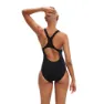 Speedo Digital Placement Medalist Badetøy female, Black / chroma blue / aquarium / miami lilac