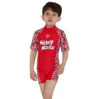 Speedo Disney Mickey Mouse All-in-one Uv-shorts Med Korte Ermer unisex Speedo Disney Mickey Mouse All-in-one Uv-shorts Med Korte Ermer unisex