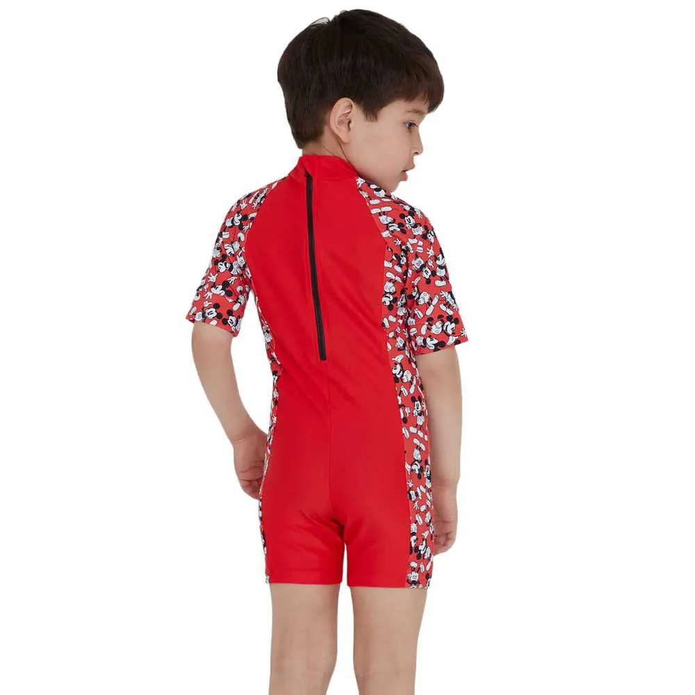 Speedo Disney Mickey Mouse All-in-one Uv-shorts Med Korte Ermer unisex
