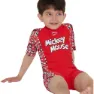 Speedo Disney Mickey Mouse All-in-one Uv-shorts Med Korte Ermer unisex