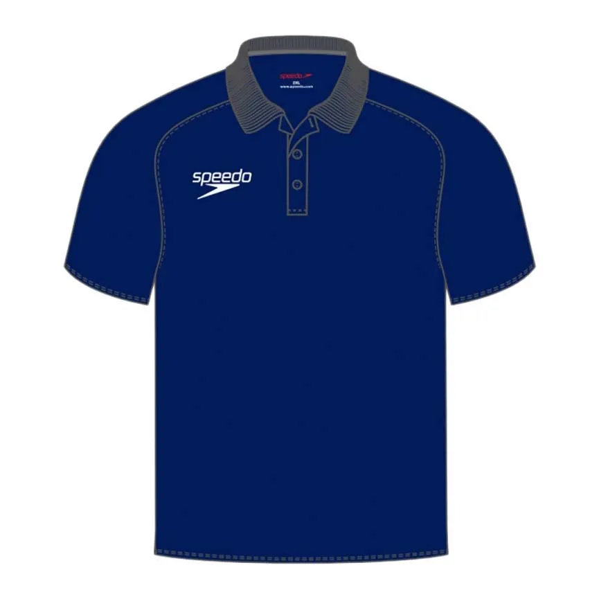 Speedo Dry Kortermet Poloskjorte male, Navy, M