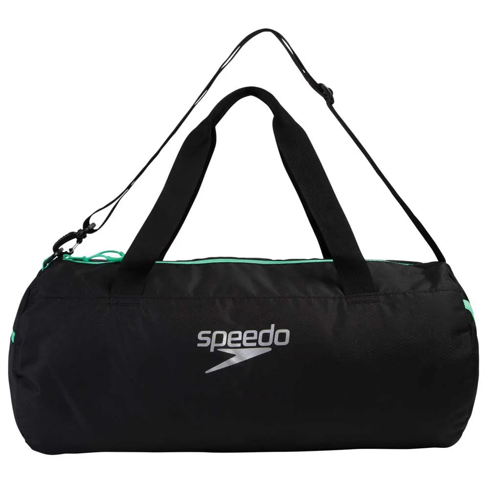 Speedo Duffelbag 30l unisex, Black / green glow, 30L
