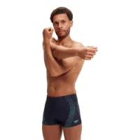 Speedo Duo Logo Print Badeshorts Boxer male