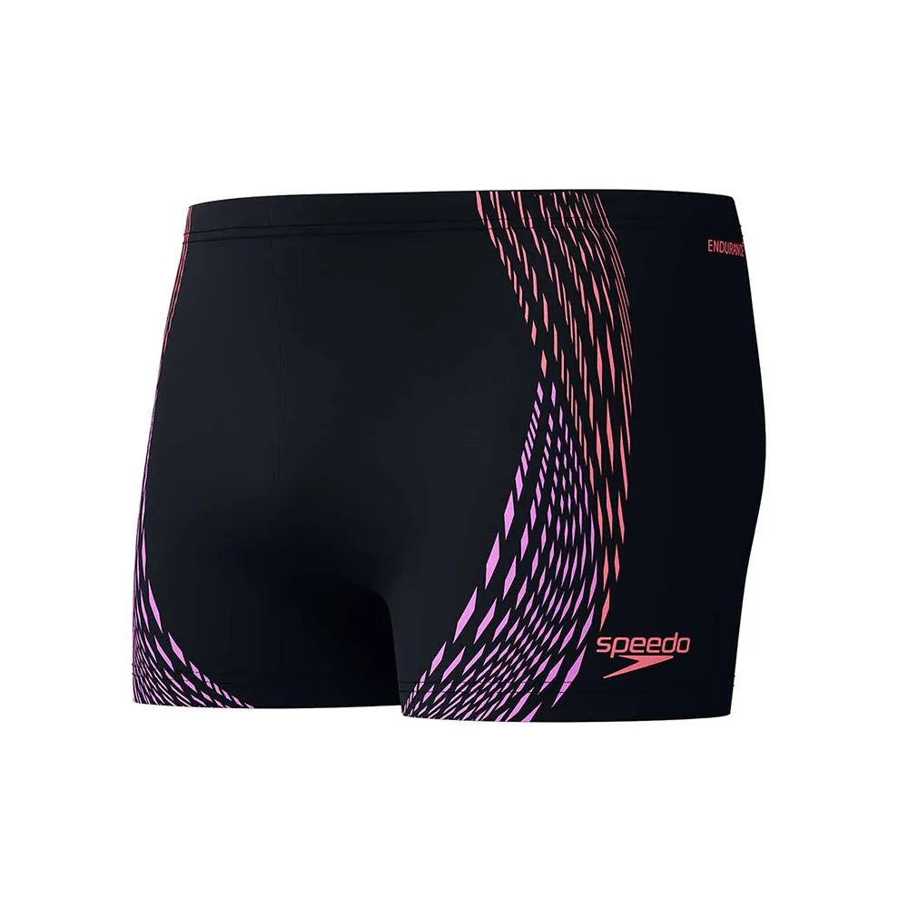 Speedo Duo Logo Print Badeshorts Boxer male