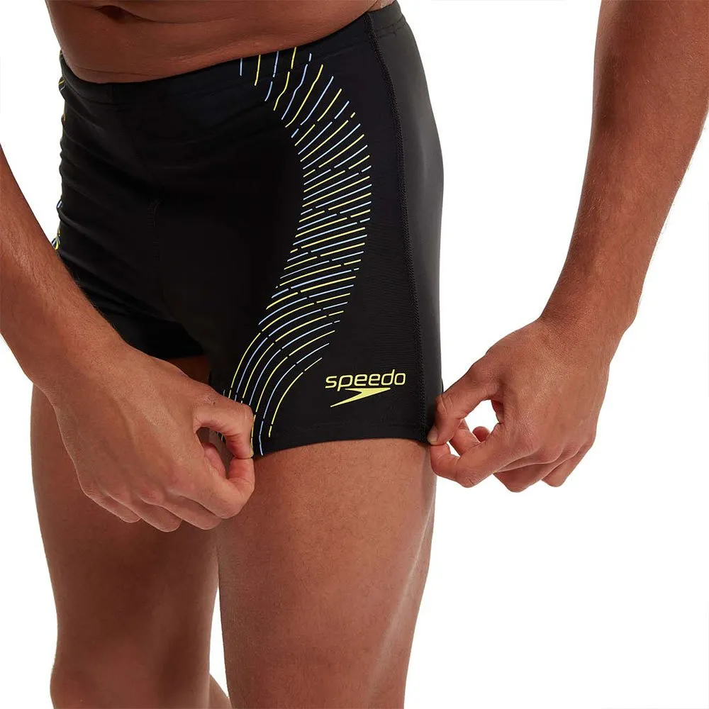 Speedo Duo Logo Print Badeshorts Boxer male