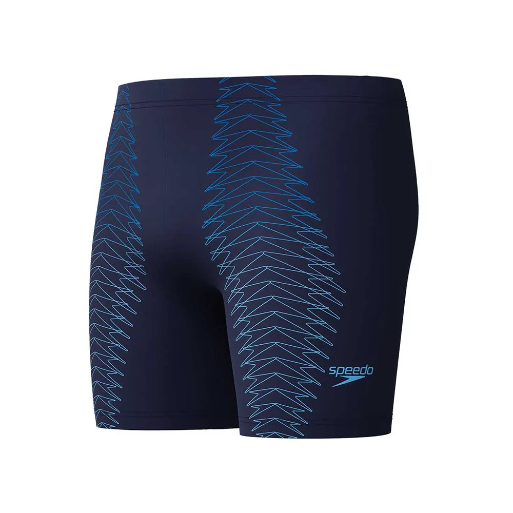 Speedo Duo Logo Print Mid Jammer male
