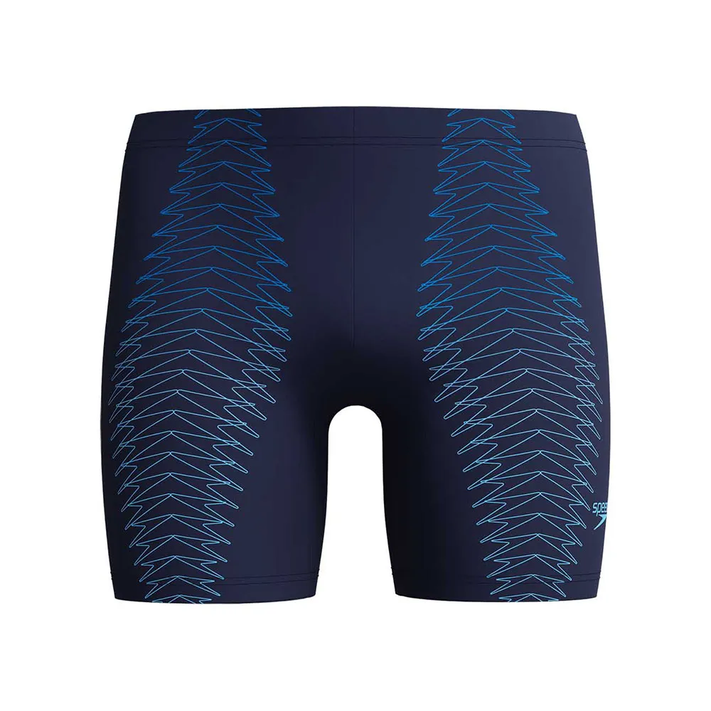 Speedo Duo Logo Print Mid Jammer male