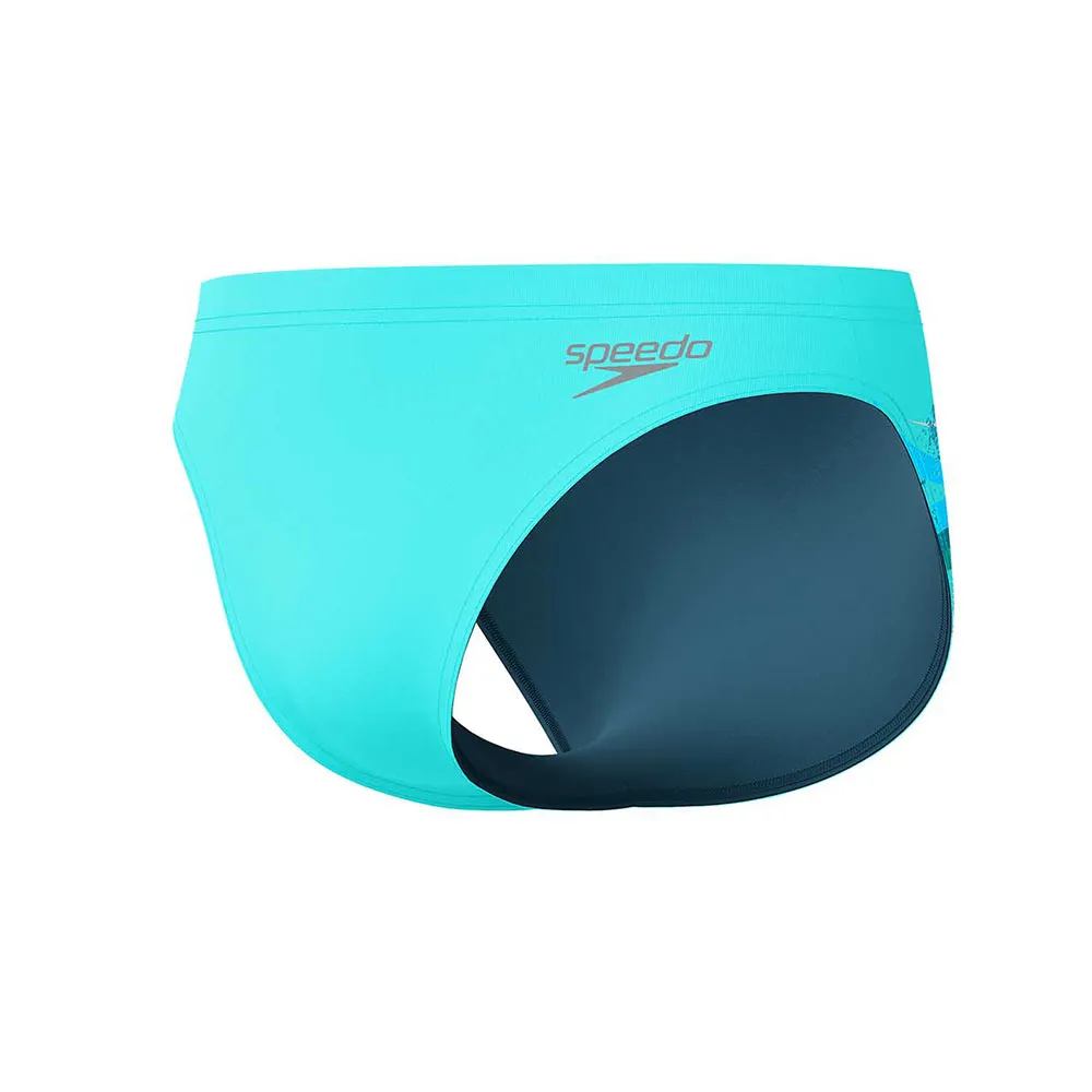 Speedo Eng Print Beachstar 2´´ Badetrusser male Speedo Eng Print Beachstar 2´´ Badetrusser male